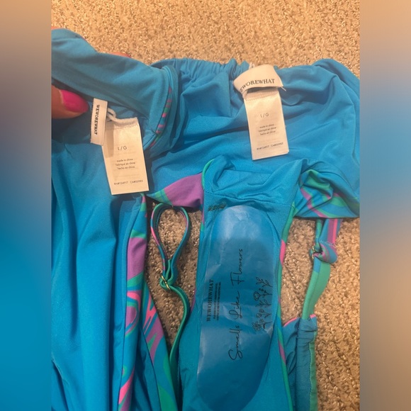 NWOT WeWoreWhat Two Piece Bikini szL - Picture 5 of 12